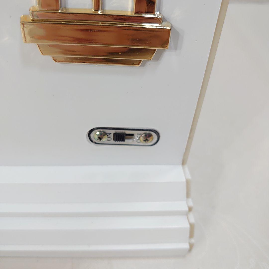 不二家 ミルキー 40周年記念 懸賞品 置き時計 メルヘンクロック 1992年