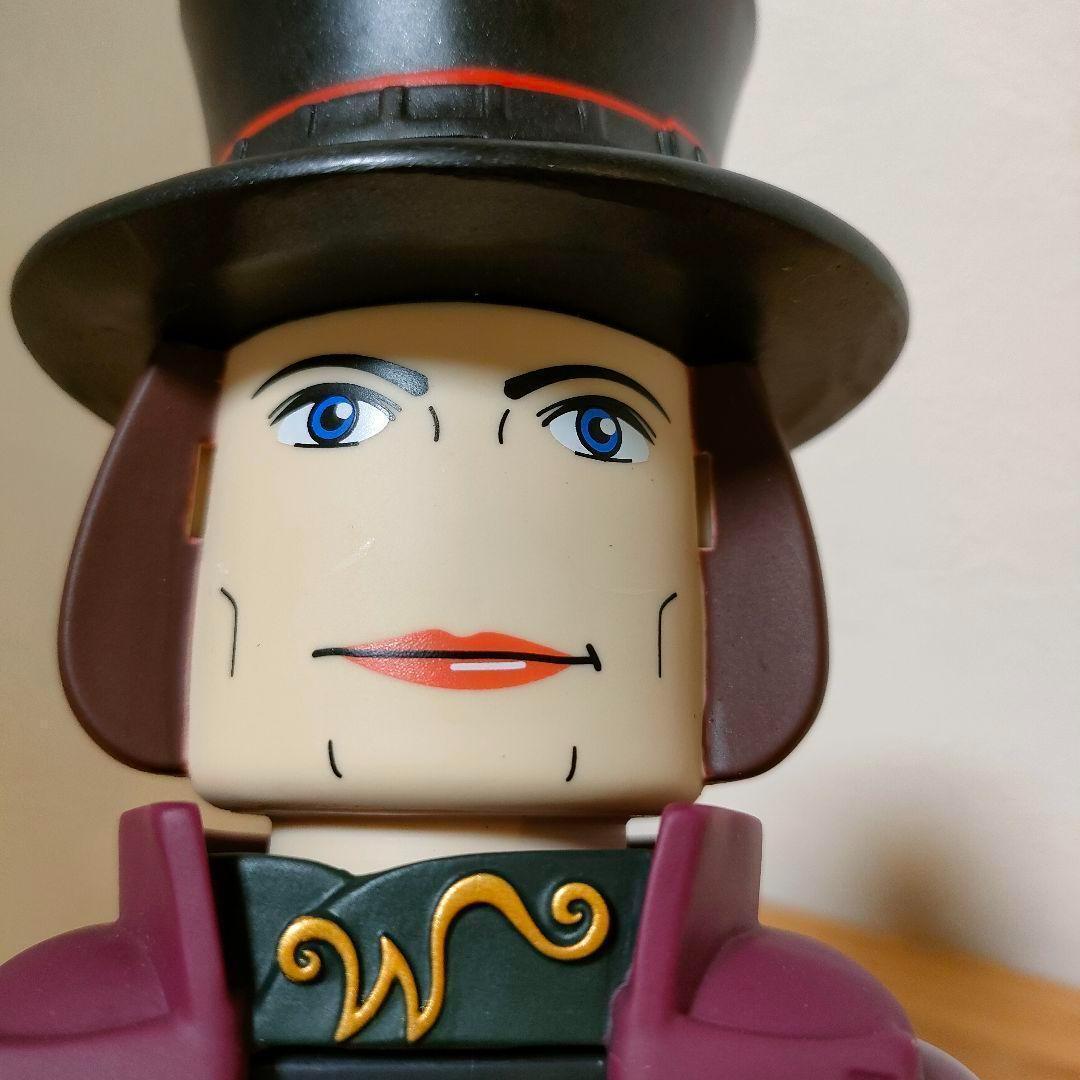 レア　チャーリーとチョコレート工場　ウィリーウォンカキューブリック400%　希少