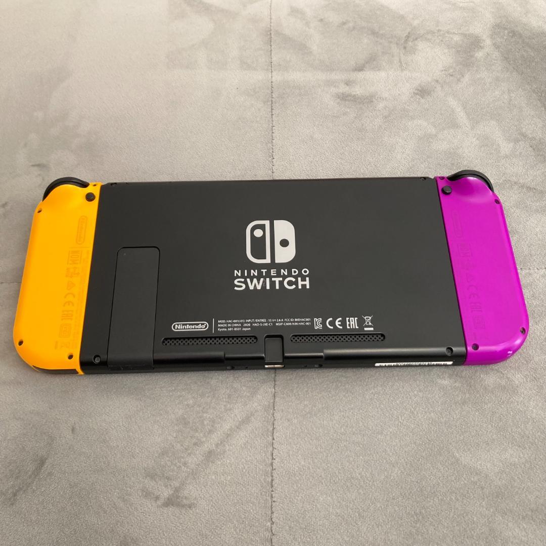 【完品美品】Nintendo Switch ネオンパープル・ネオンオレンジ 新型