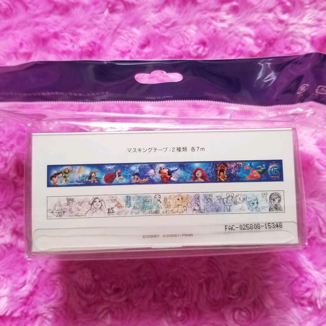 ディズニーメモ マスキングテープ♡ディズニーシー15周年