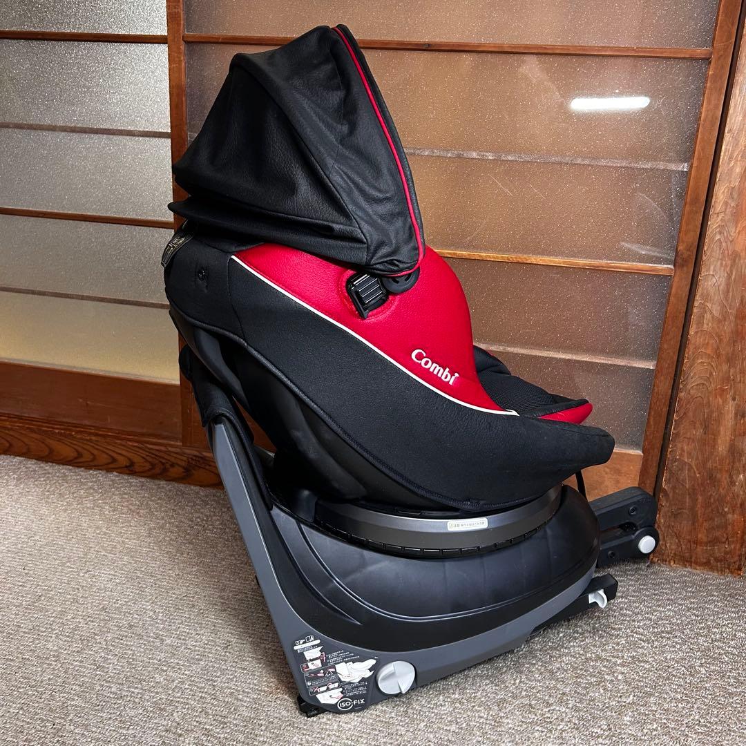 美品 コンビ クルムーヴ ISOFIX チャイルドシート