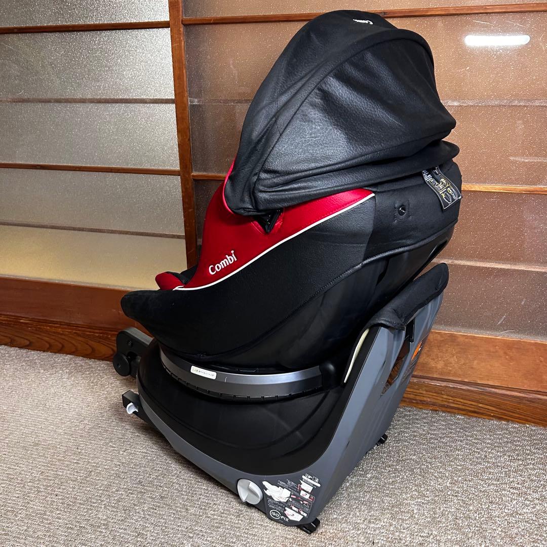 美品 コンビ クルムーヴ ISOFIX チャイルドシート