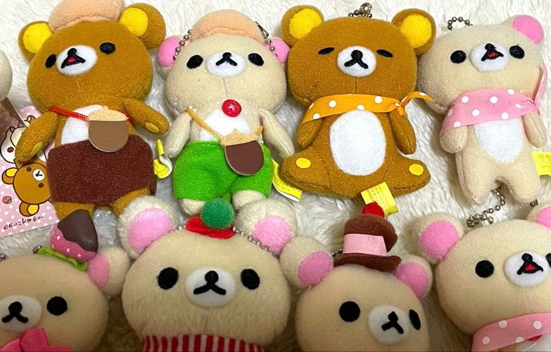 リラックマ コリラックマ キイロイトリ レア 平成 マスコット キーチェーン