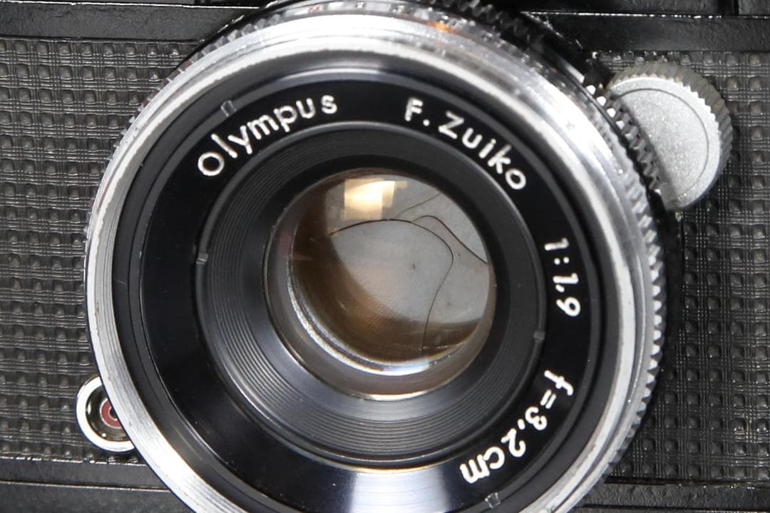 OH済 OLYMPUS PEN D　35mmフィルム　ハーフフレーム　ブラック