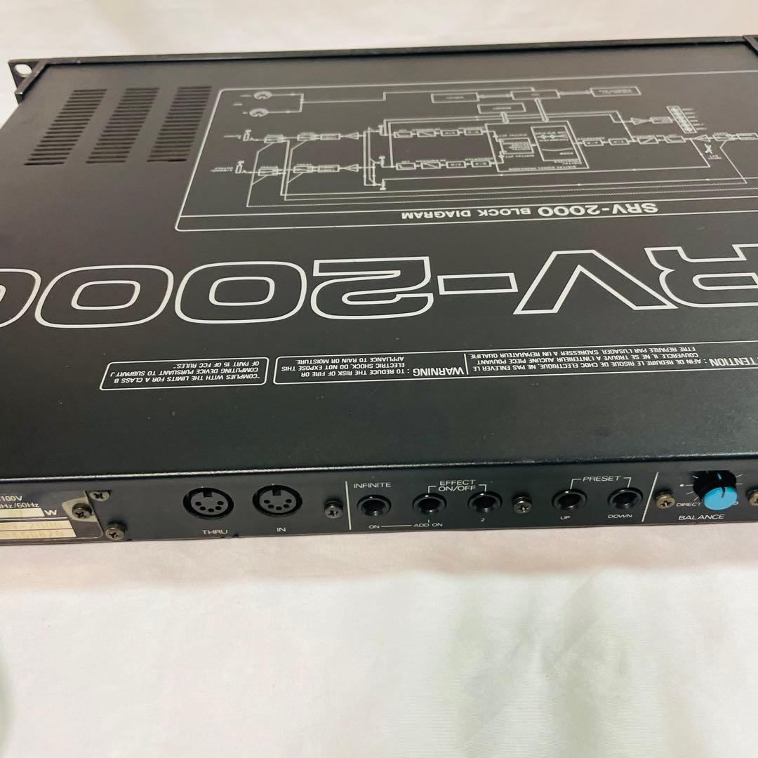 Roland SRV-2000 ローランド　デジタルリバーブ