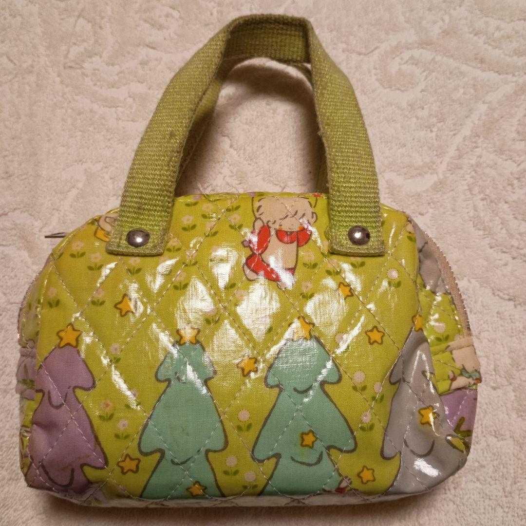 サンリオTINY POEM風の子さっちゃんキルティングミニバッグ