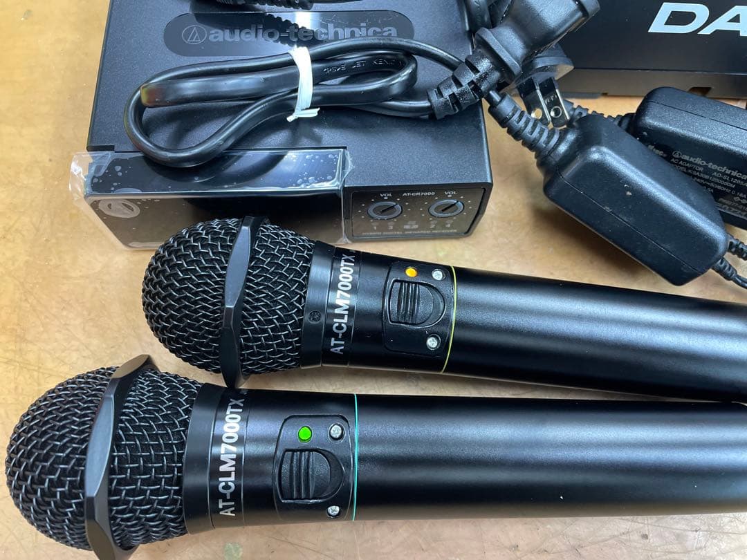 オーディオテクニカ赤外線ワイヤレスマイクセット CR7000+CLM7000