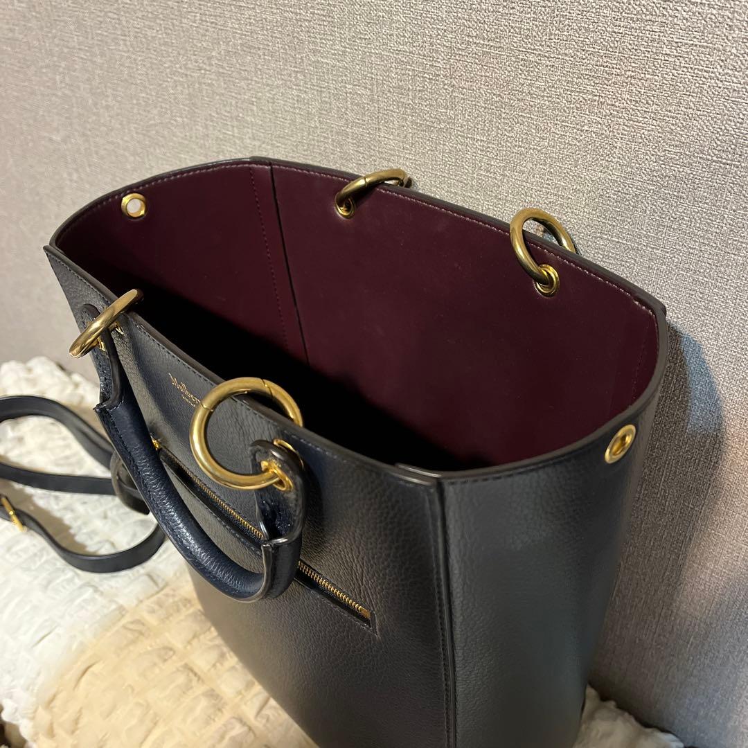 m様Mulberry ネイビー トートバッグ