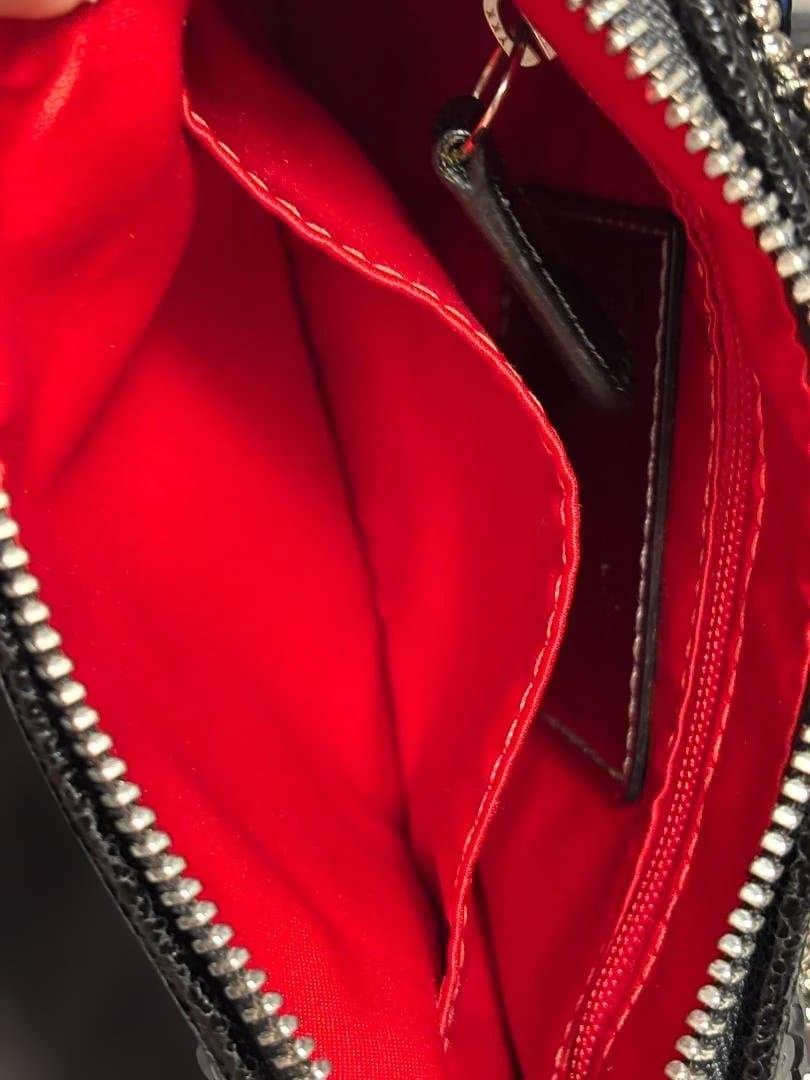 コーチ【美品】スパンコール パーティーバッグ 卒入学式