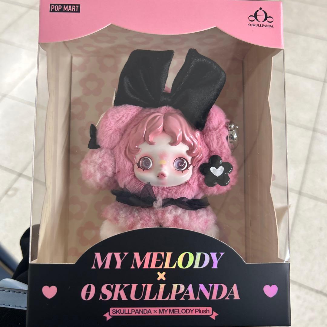 チ*猫様 MY MELODY & KUROMI × SKULLPANDA 2体セ