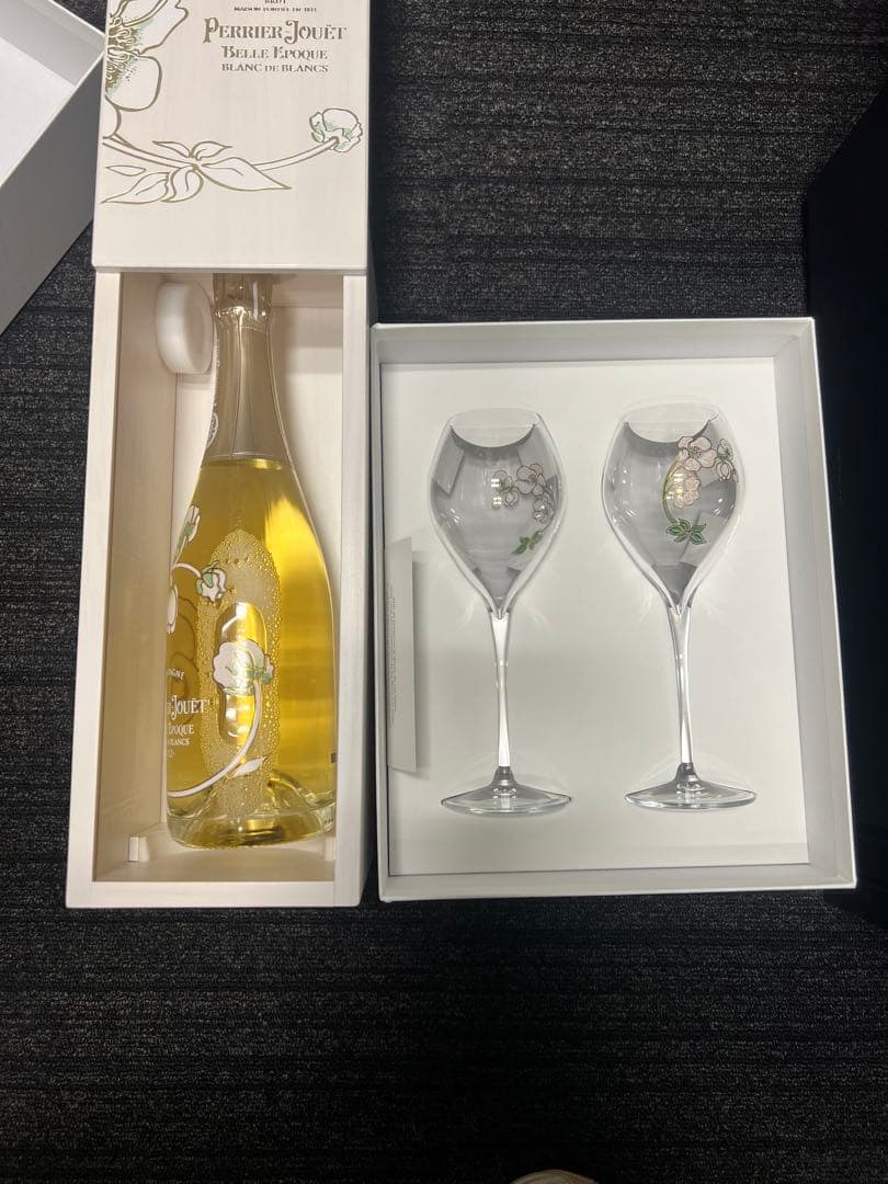 グラス付ペリエ ジュエ ベルエポック ブラン・ド・ブラン 2012 750ml