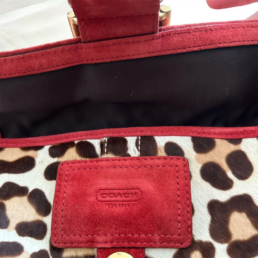 コーチ ハンドバッグ　リボン入手困難