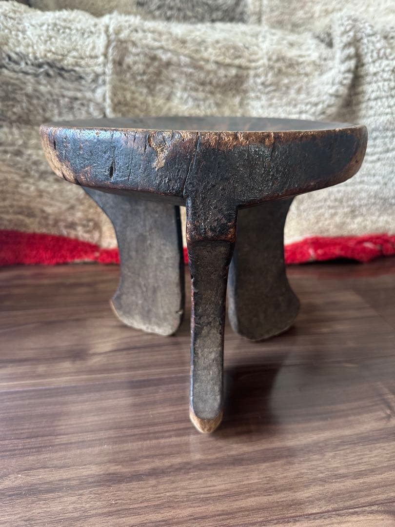 アンティーク　アフリカ　スツール　エチオピア　民藝　古民具 BEAMS