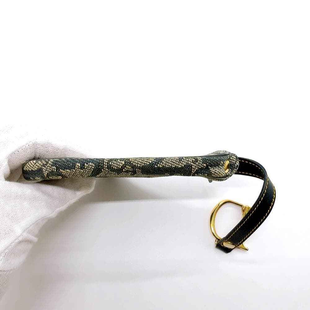 ◇クリスチャンディオール◇キャンバス×レザー/サドル/トロッター/ケース