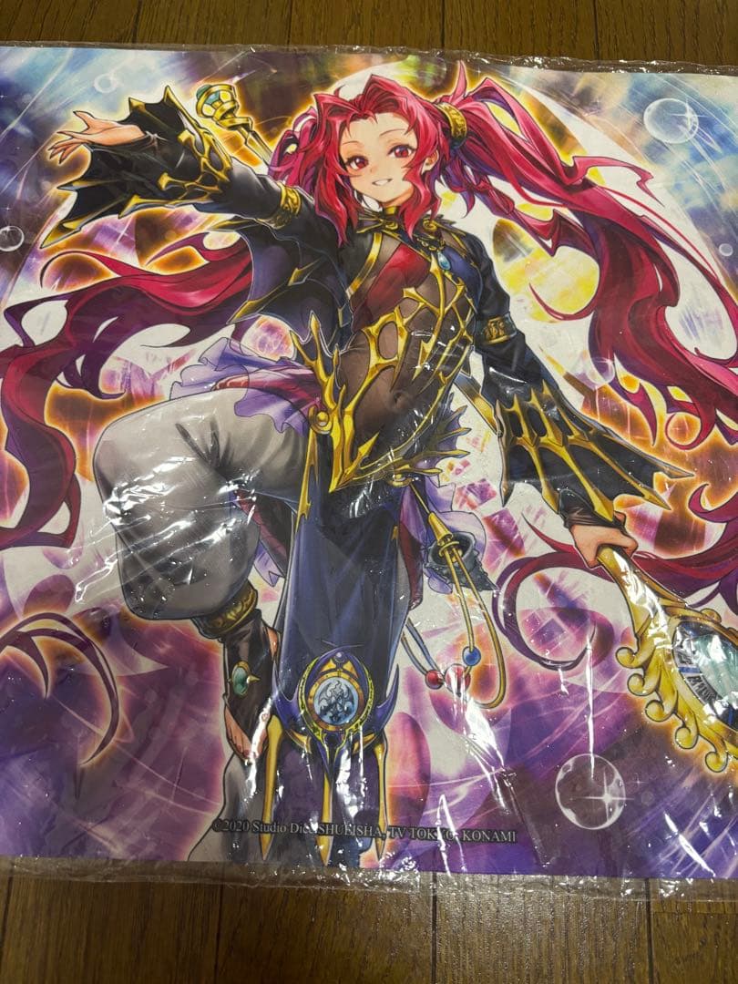 遊戯王　影霊衣の舞巫女エミリアプレイマット　韓国限定