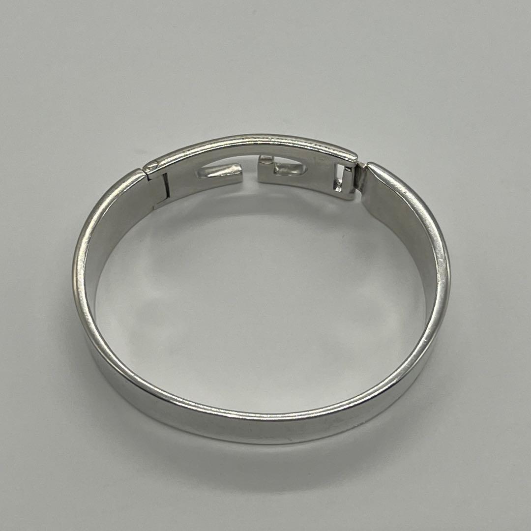 グッチ GUCCI Gカットアウト プレート バングル　SV925