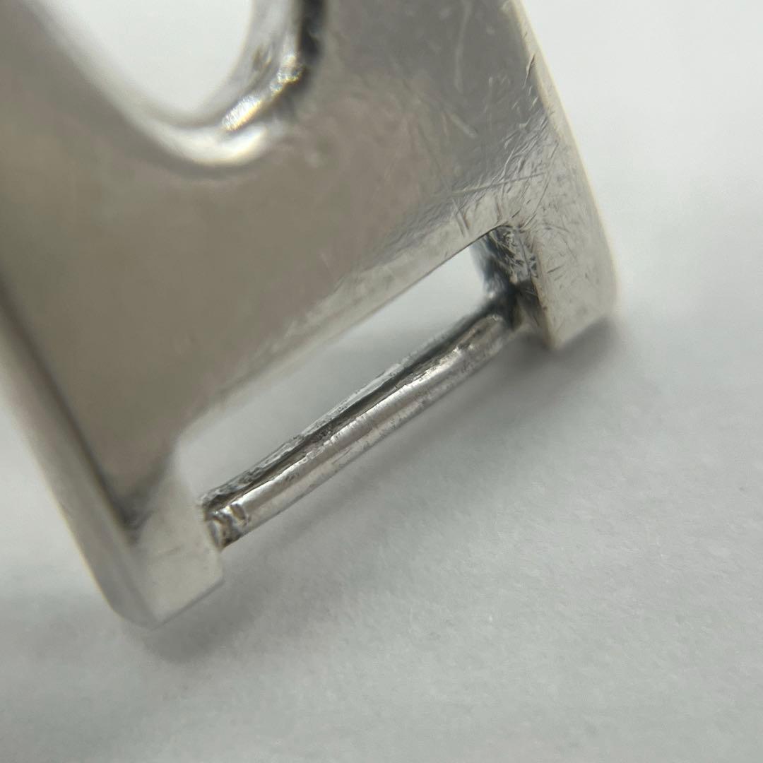 グッチ GUCCI Gカットアウト プレート バングル　SV925