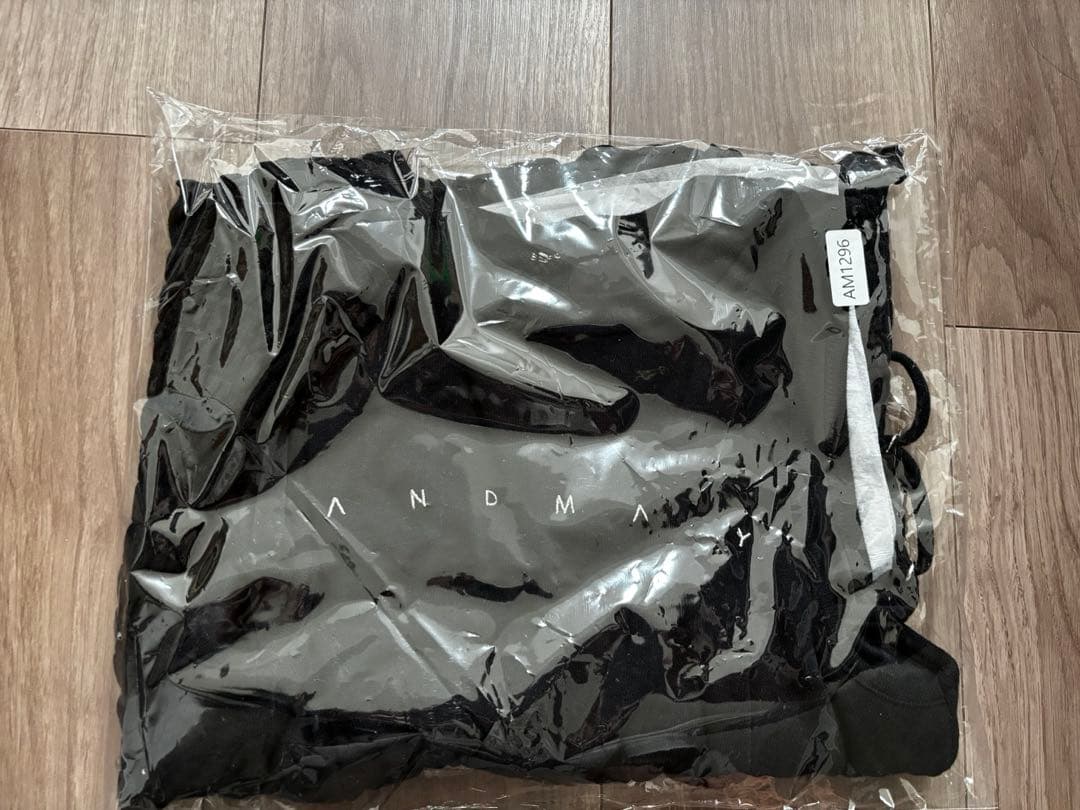 Ami shirring logo tops 【タグ付】 andmary