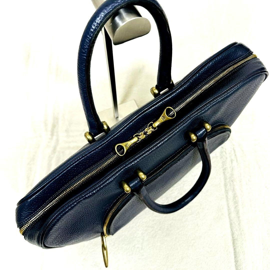 トフアンドロードストーン ミスター ビジネスバッグ ブリーフケース シボ革