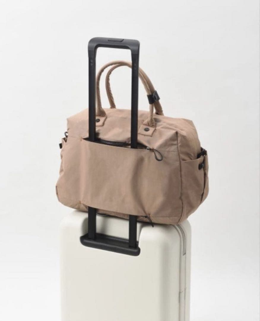 BRUNO MILESTO ミレスト TROT ダッフルバッグ ベージュ 旅行