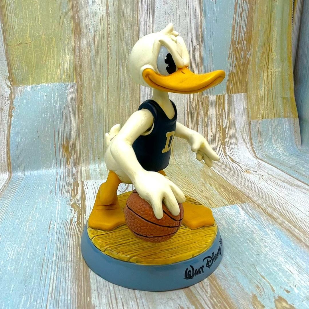 海外限定★ドナルドダック Donald Duck バスケットボール 首振り人形