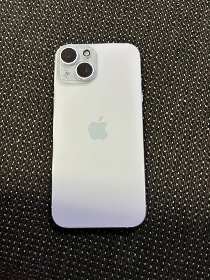 Apple iPhone 15 青色 本体