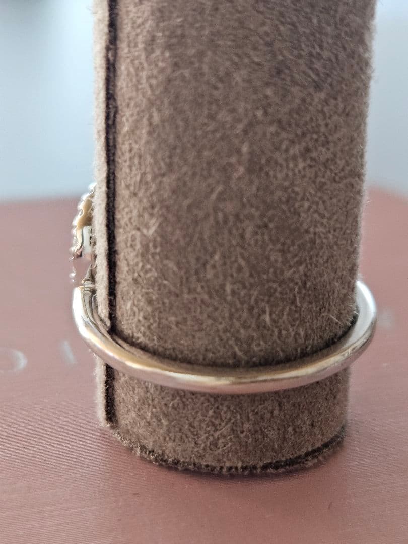 カジャビジュー　ハートリング　ホワイトゴールド　0.35ct　９号　WG