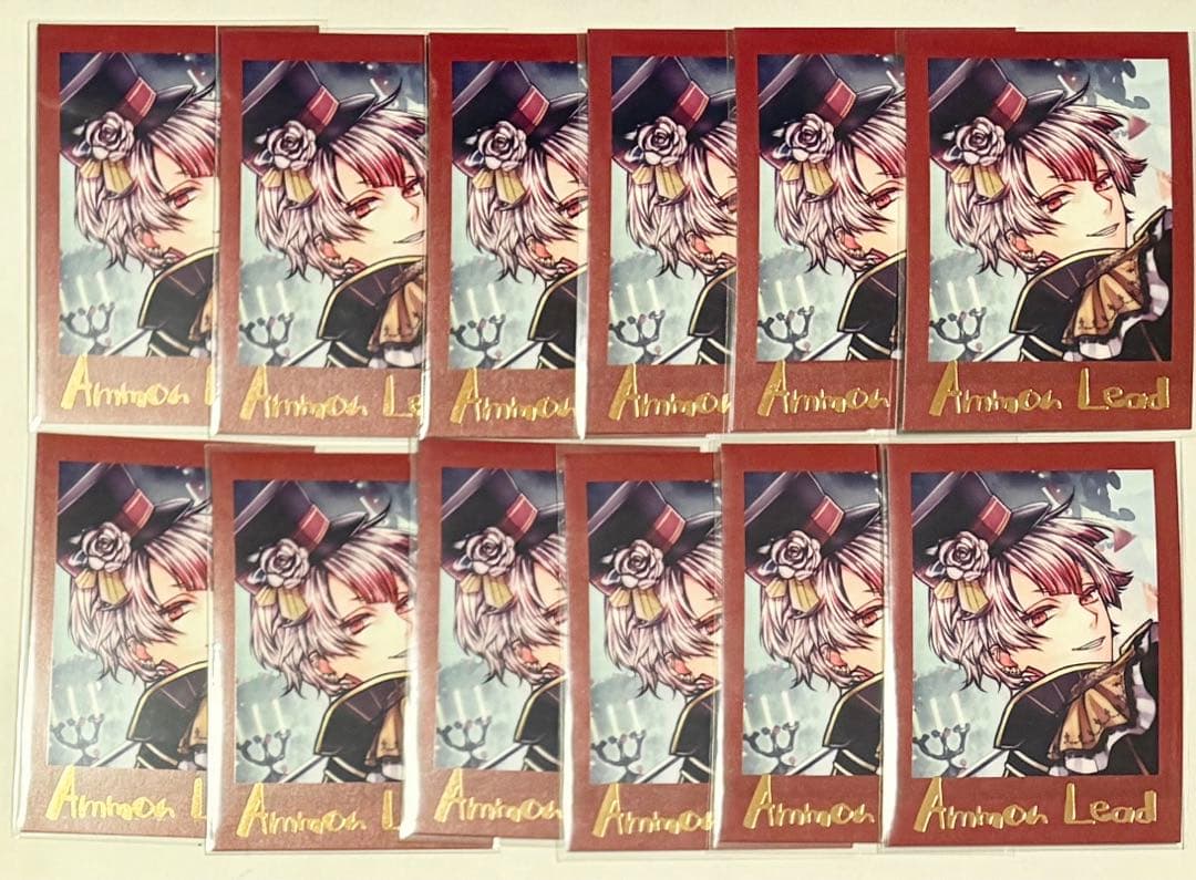 悪魔執事と黒い猫　あくねこ　ぱしゃこれ　第6弾　アモン　箔押し　12点