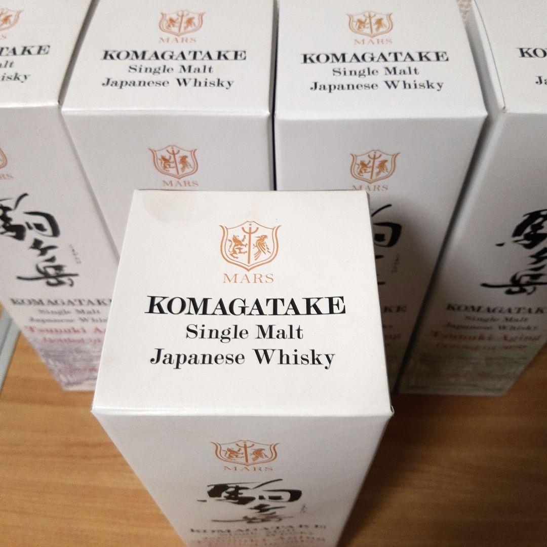 駒ヶ岳津貫エイジング限定2018、2019、2020年