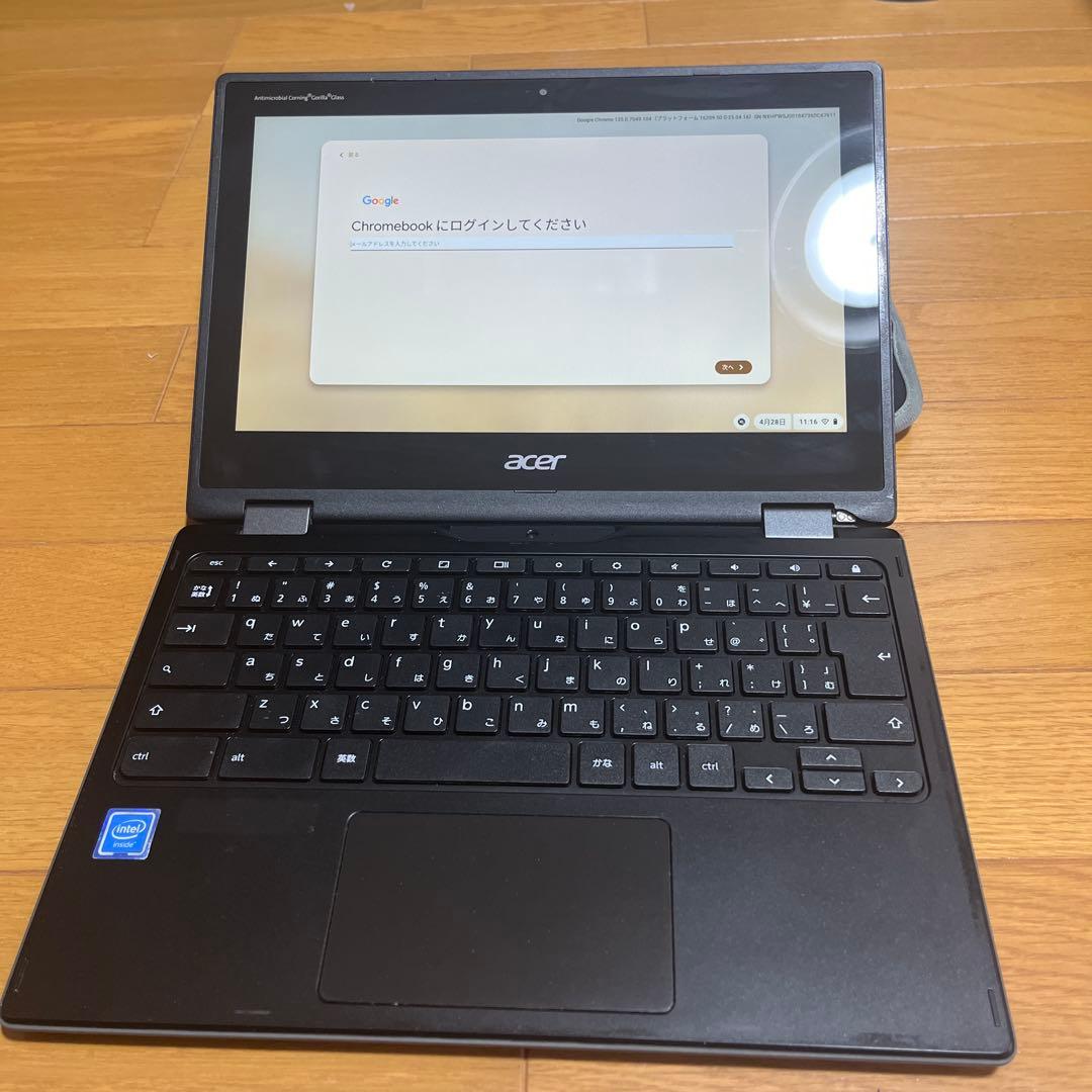 Chromebook本体 chrome book acer r752