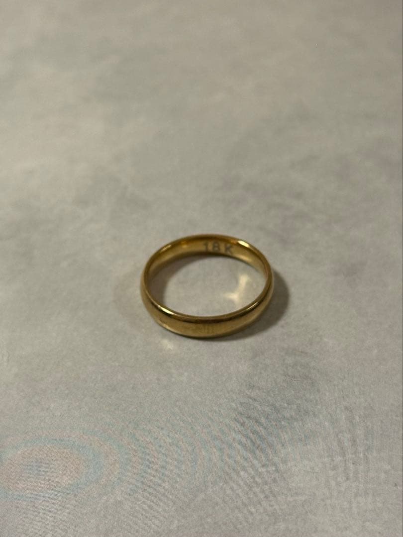 ま*き様 18k刻印　指輪　　約3g 約　2.2cm