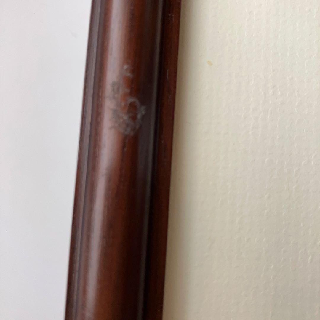 未使用　水彩画 鶴 サイン入り