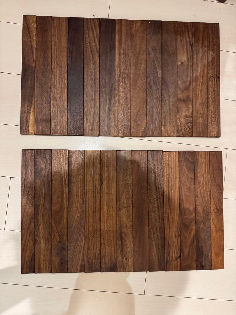 フィールドラック ウォールナット 天板 2枚セット