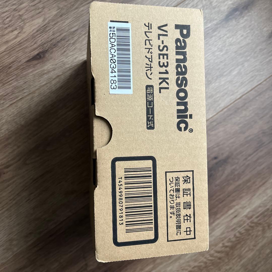 テレビドアホン　VL-SE31KL