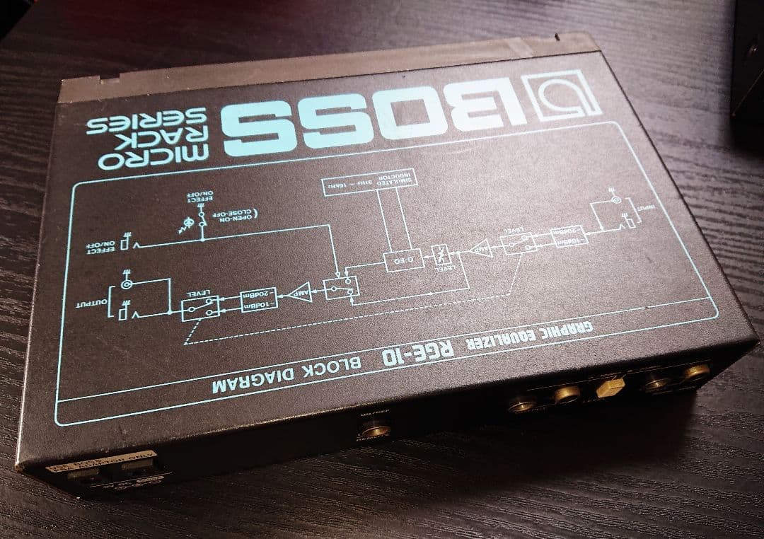 2個 BOSS ボス RGE-10 グラフィック イコライザー PSA-100S