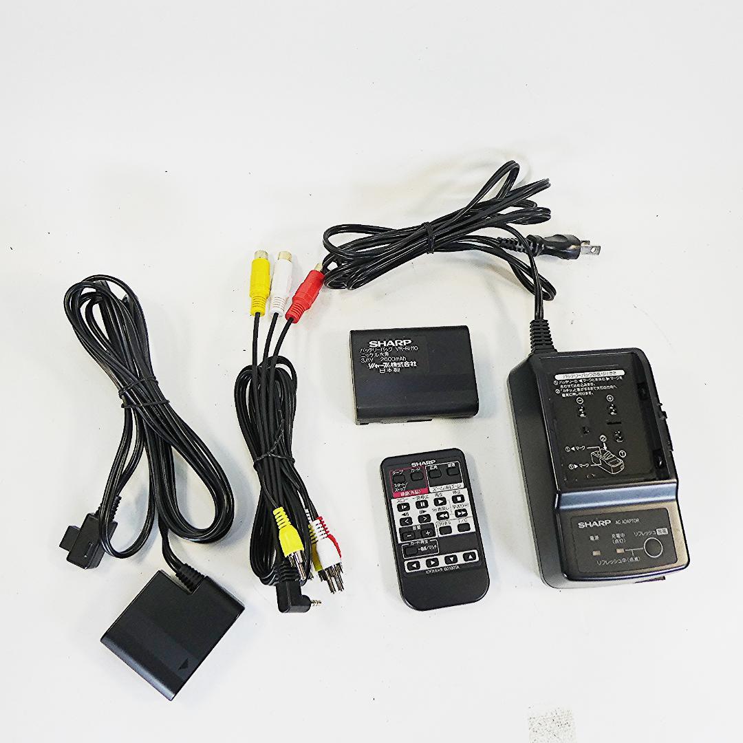 動作良好　Video.Hi8シャープVL-EH500 8ミリビデオカメラDVD化