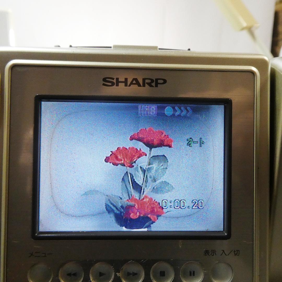 動作良好　Video.Hi8シャープVL-EH500 8ミリビデオカメラDVD化