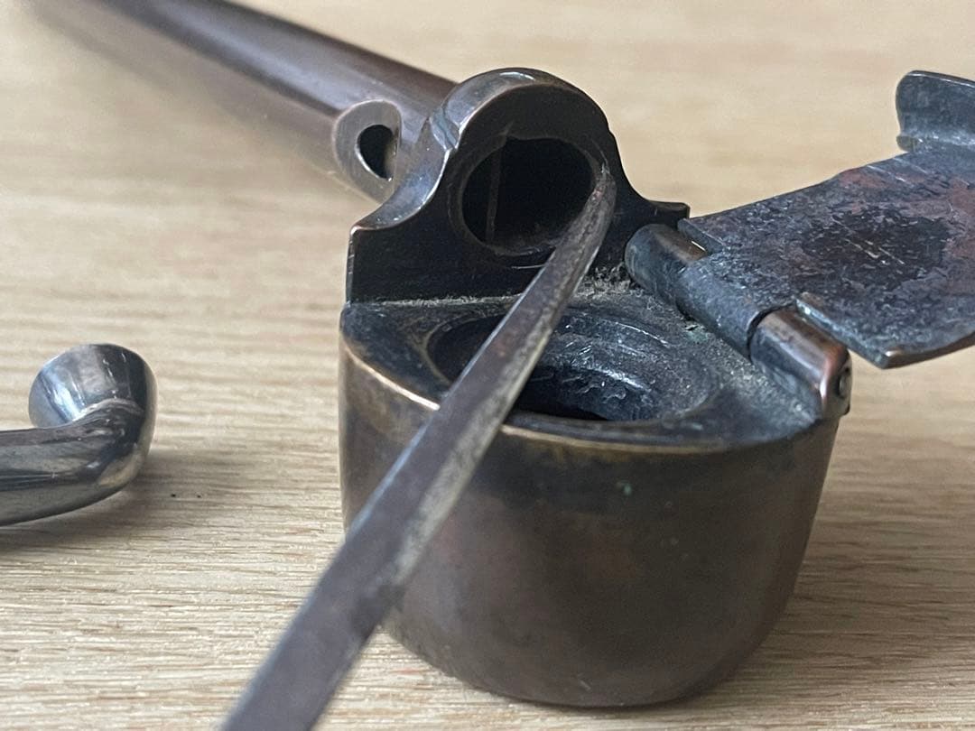 ちゃんそー純銀　キセル　パイプ　刻印有り　タバコケース　アンティーク　刻み