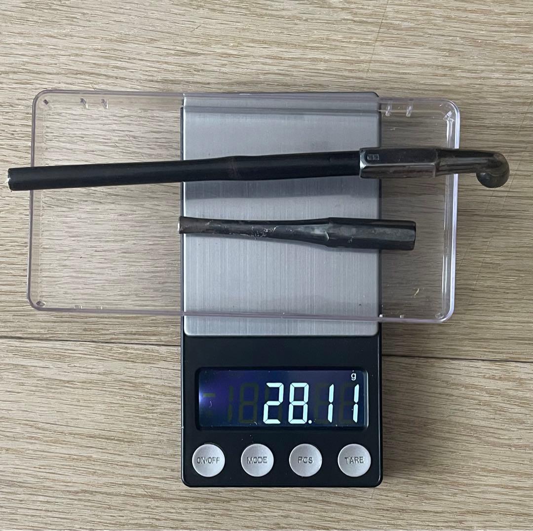 ちゃんそー純銀　キセル　パイプ　刻印有り　タバコケース　アンティーク　刻み