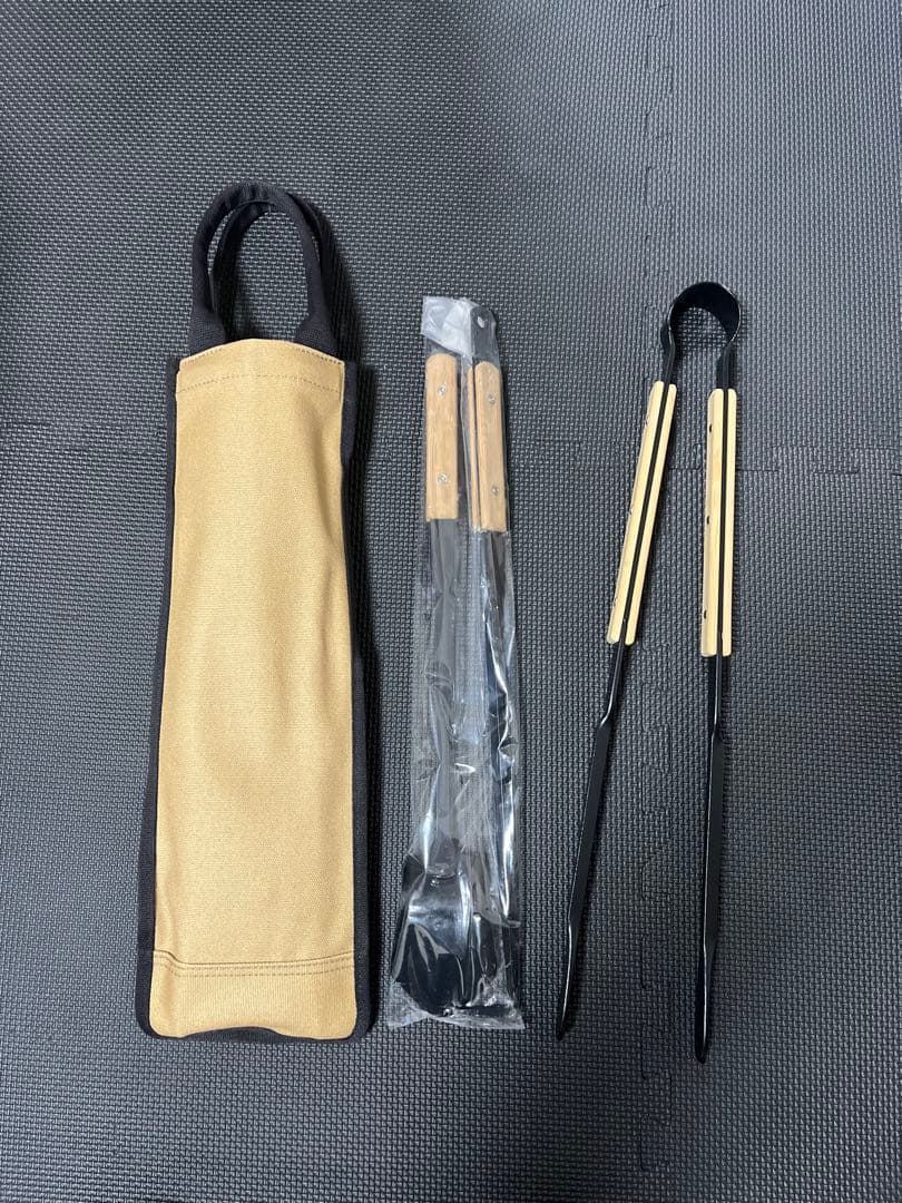 新品　スノーピーク　 peak 焚火ツールセットPRO 火ばさみ