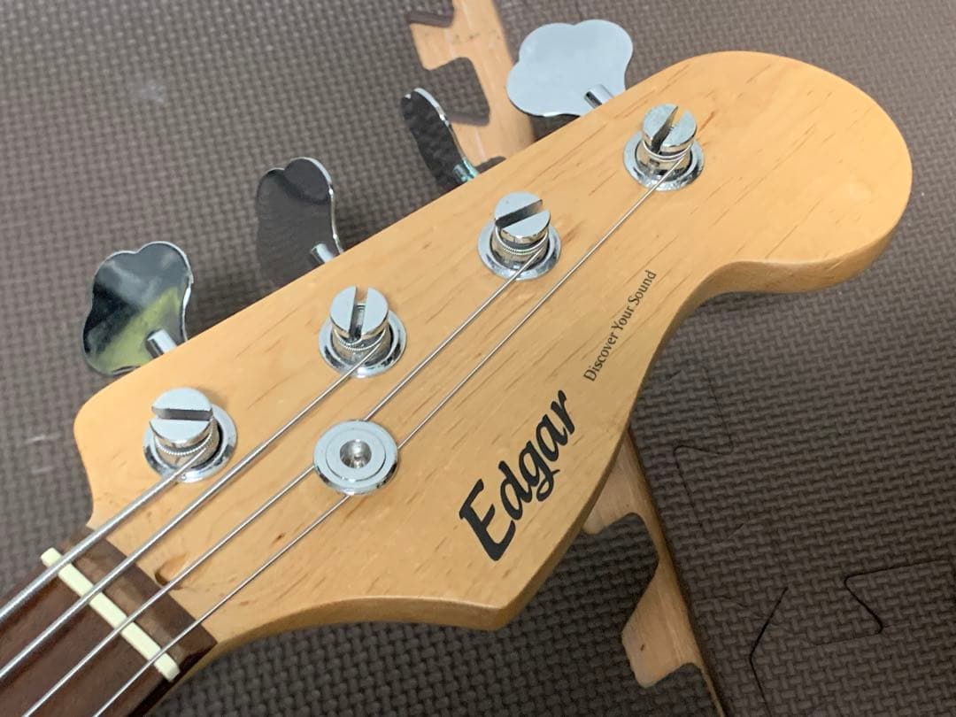 Edgar JB JAZZ BASS ジャズベース ジャズベ 赤 エレキベース