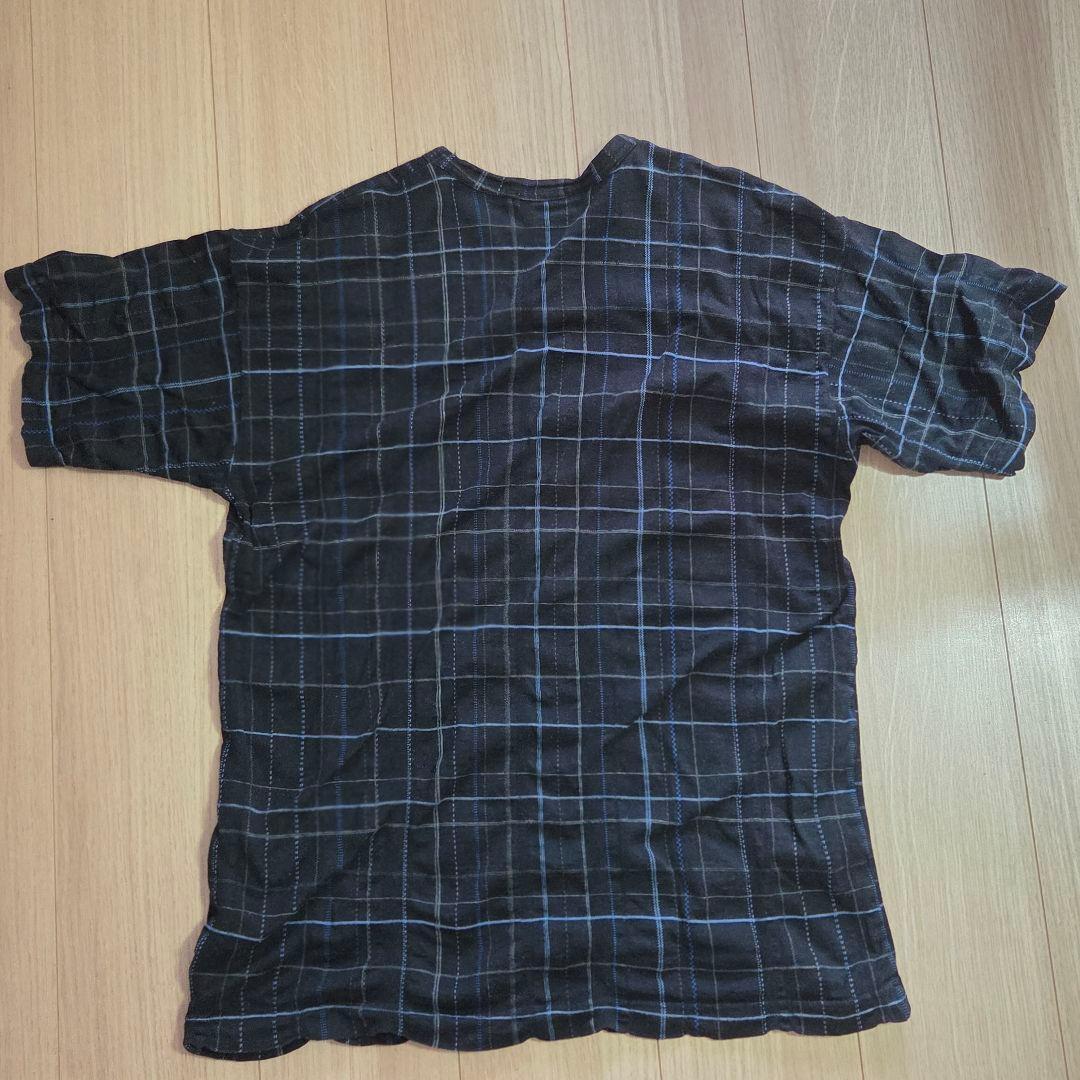 s*h様 COMME des GARÇONS HOMME チェック柄 Tシャツ