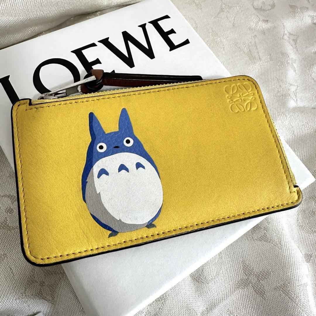 ロエベ LOEWE トトロ ケース カードケース イエロー コラボ