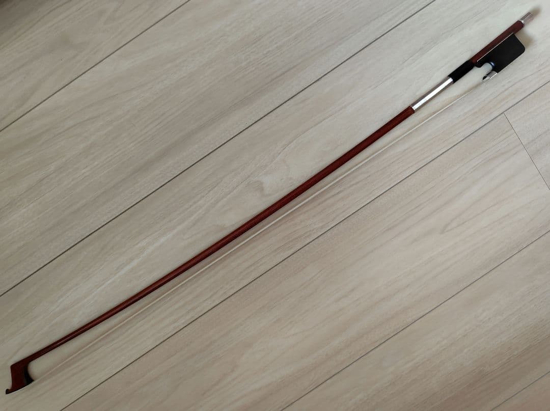 チェロ弓 SLAVIERO ATELIER 銀黒檀 製作証明書付