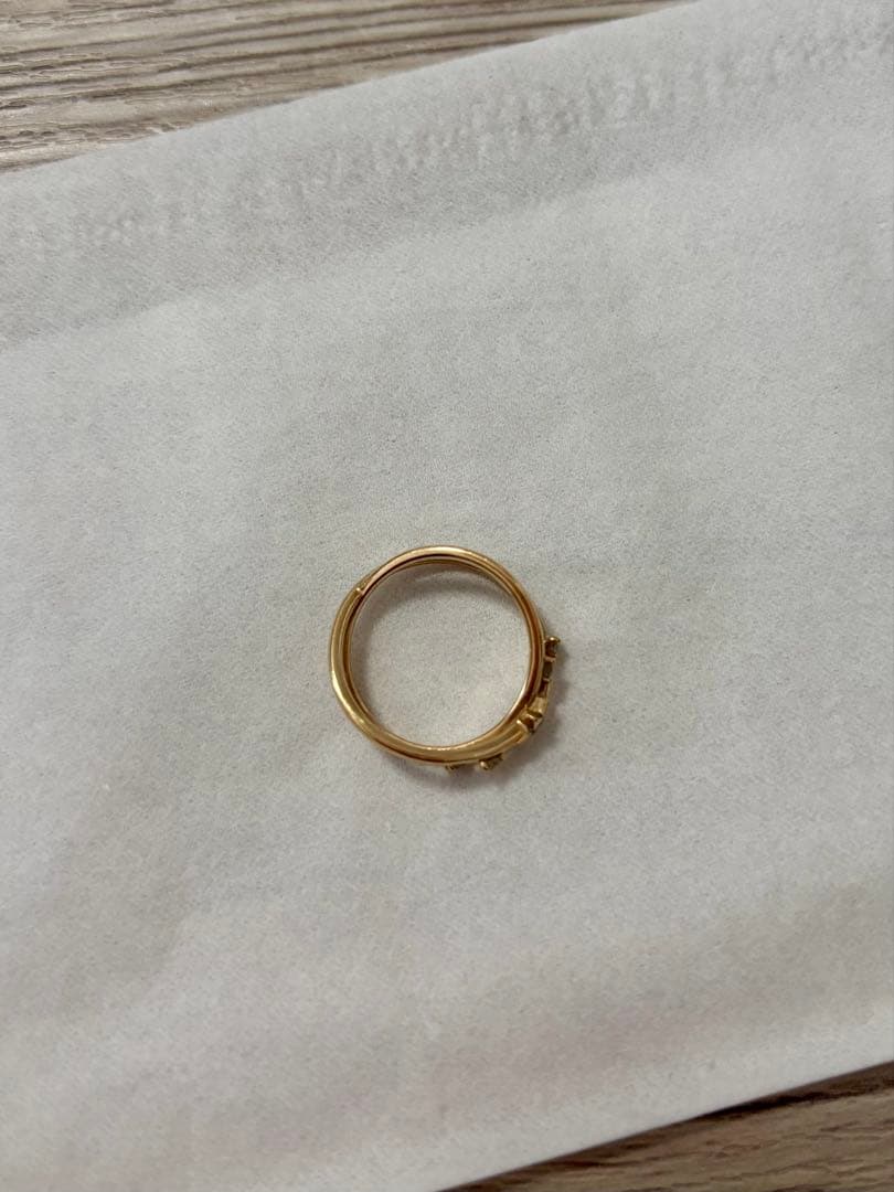 スタージュエリー K10ゴールド 星座リング