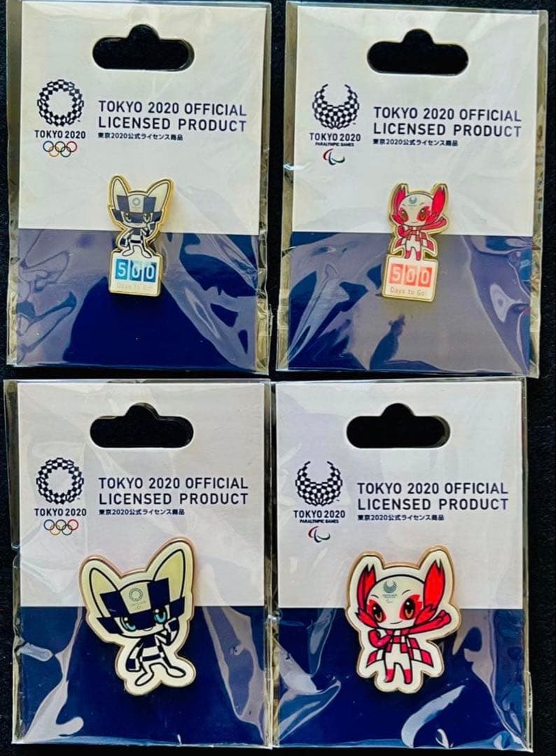 新品未開封品 東京2020公式ライセンスグッズ オリンピックピンバッチ各種22個