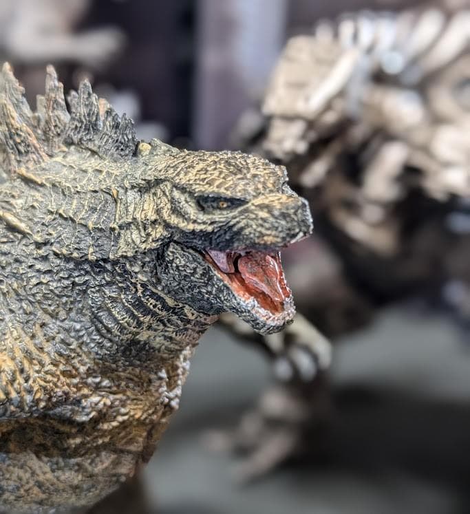 一番くじゴジラ＆メカゴジラ（バンプレスト）モンスターバース版 ソフビ２体セット