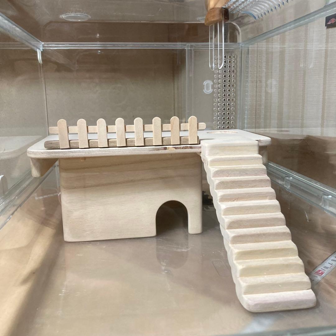 mana様確認用　ハムスター　グラスハーモニー450用　ロフト巣箱
