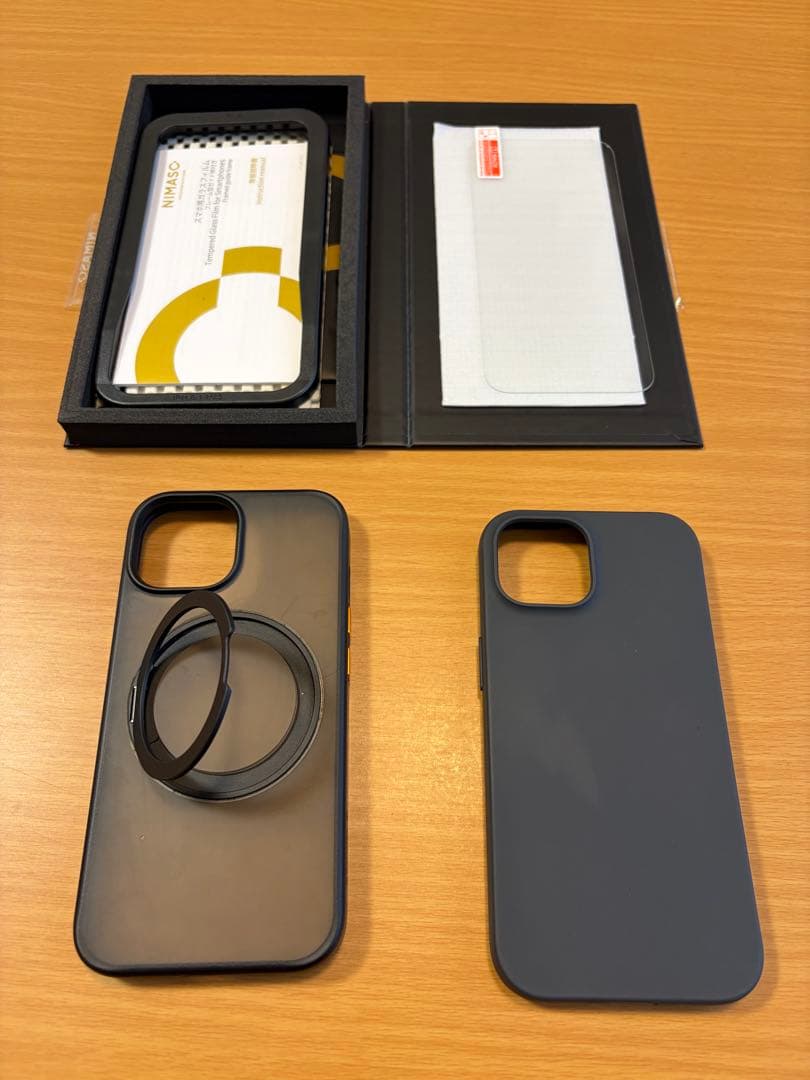 iPhone15 128GB ブラック SIMフリー 美品 ケース付