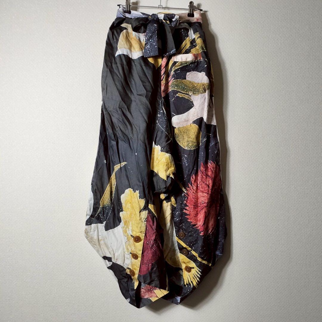 ヴィヴィアンウエストウッド レッドレーベル バルーンパンツ 総柄 花